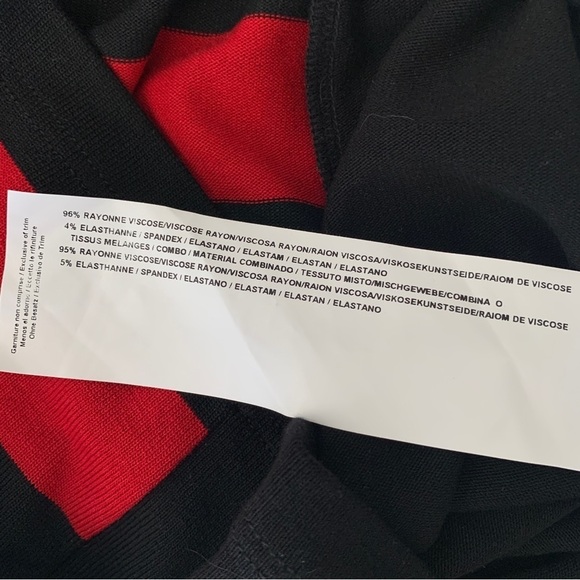 Joseph Ribkoff Striped Knit Dress - Picture 7 of 8